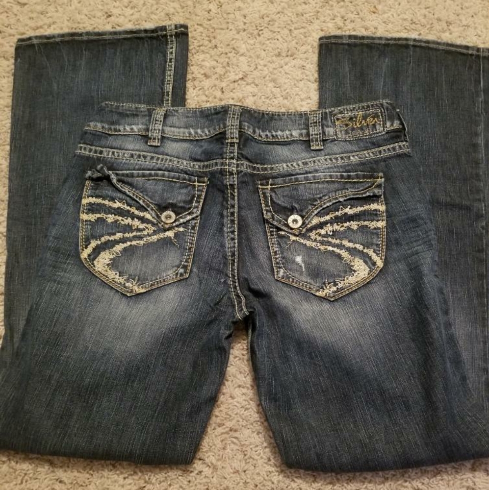 Silver Suki jeans